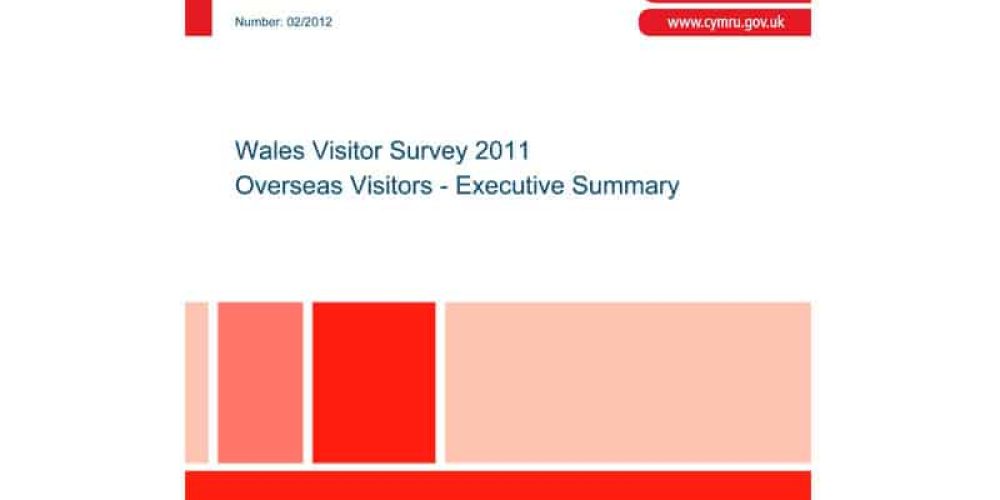 Wales Visitor Survey 2011 – Overseas Visitors