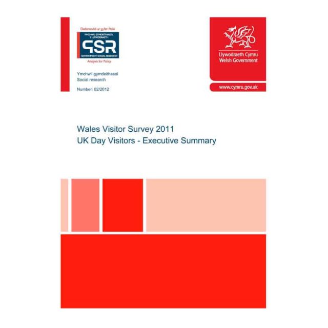 Wales Visitor Survey 2011 – UK Day Visitors